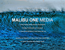 Tablet Screenshot of malibuone.com